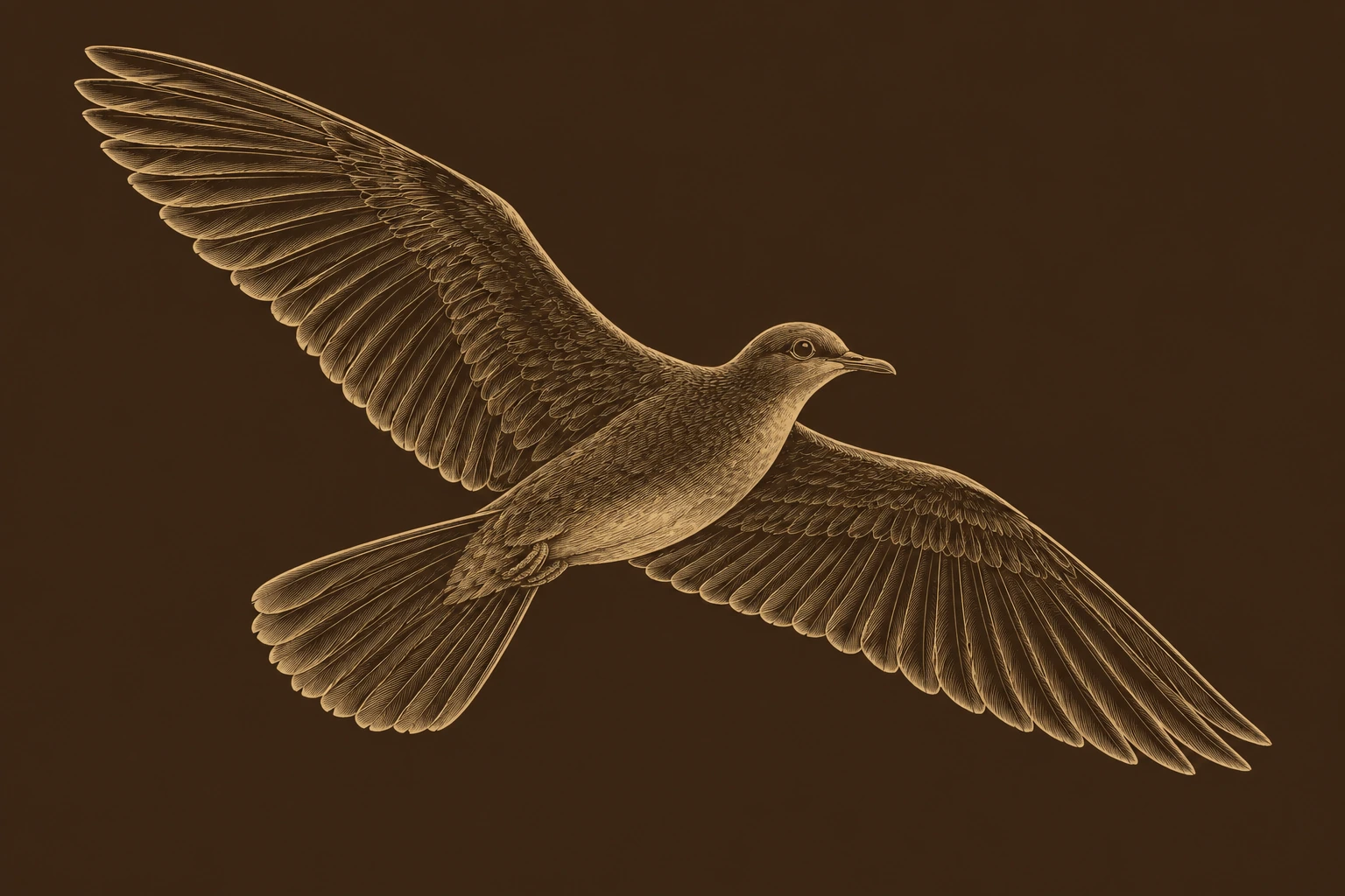 格林纳达鸠 · Leptotila wellsi — 主题插画
