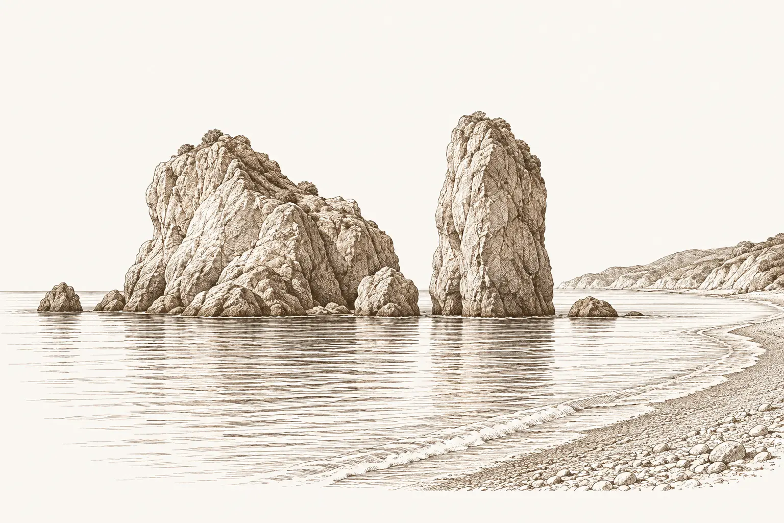 阿芙洛狄忒岩 · 帕福斯，塞浦路斯